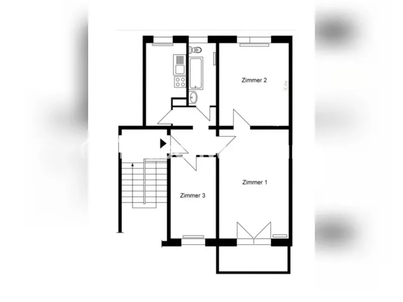 Tauschwohnung: 3-Zimmer-Wohnung in Berlin, Lichtenberg — photo 1